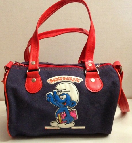 Rare petit sac schtroumpfs - petit,