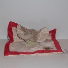 Doudou Eléphant Bengy - Rouge Marron - Jungle