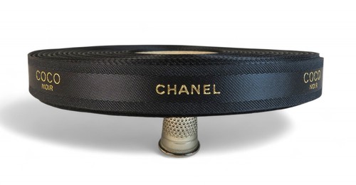 Ruban chanel authentique en - ,