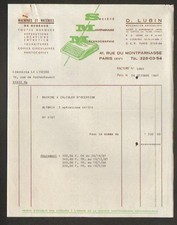 PARIS (XIV°) MACHINE à