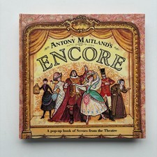 Livre 3D animé Pop Up - ENCORE - A pop-up book of Scenes from the Theatre - 1982