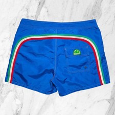 SUNDEK Short De Bain Homme Tricolore ITALIE Drapeau Italien Taille 34 / 48 ITA