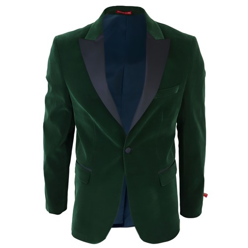 Hommes velours vert smoking - hommes,