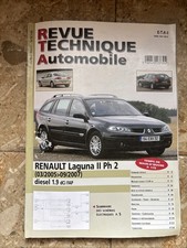 Revue Technique Renault Laguna II 2 1.9 DCi 110 125 130 FAP 2005 2007 Rta 