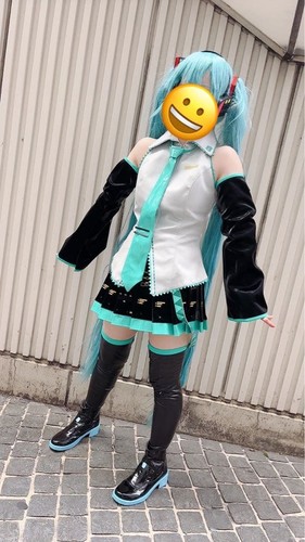 Hatsune miku cosplay wig - hatsune, with
