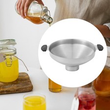 Entonnoir à conserves en acier inoxydable pour confitures : transvasement
