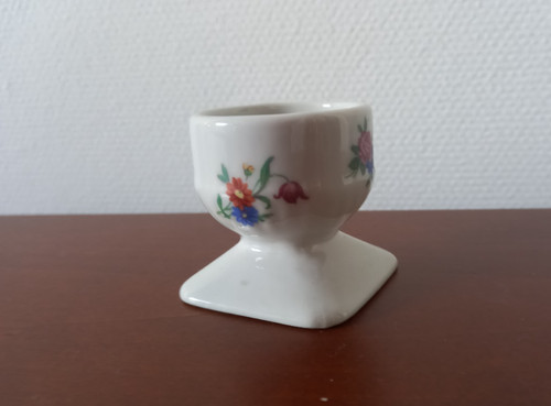 Joli coquetier faïence carré - joli,