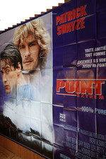 POINT BREAK keanu reeves patrick swayze affiche cinema 8 panneaux 3x4m surf