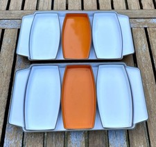 Plateaux Apéro Mélamine Vintage 70’ TBE