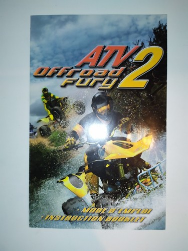 Notice atv offroad fury sony - notice,