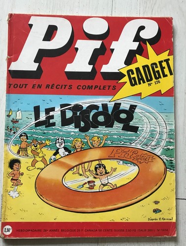 Magazine pif gadget ancien - magazine,