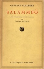 GUSTAVE FLAUBERT  SALAMMBO Garnier 1953