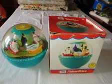 Ancien jouet Bulle musicale FISHER PRICE TOYS 1974 dans sa boite