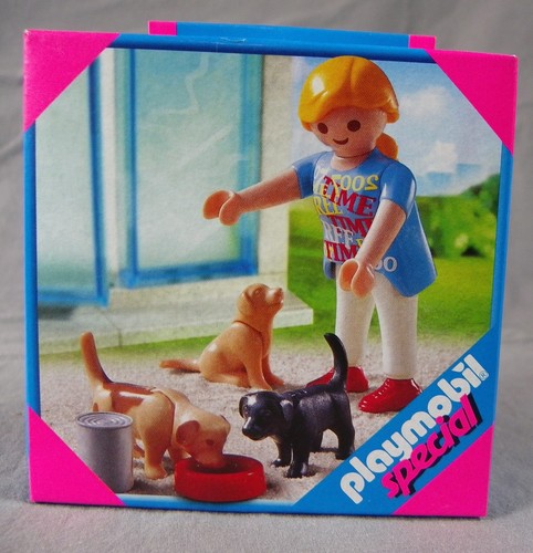 Playmobil 4687 maman chiots - playmobil,