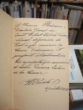 Almanach du Chasseur ou Calendrier perpétuel 1951 Dédicace de Charles Radot