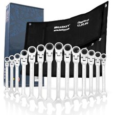 - Jeu de 14 clés à cliquet