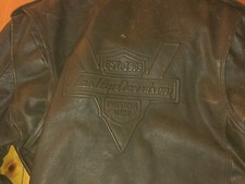 Veste cuir harley davidson - en,
