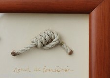 Tableau déco marine noeuds - tableau,