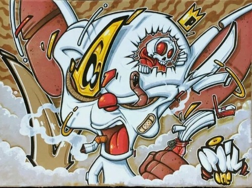 Opoil dessin street - dessin, art