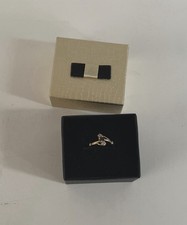 Bague poinçonnée Dorée or poinçon 750 (lire description)