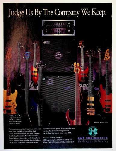 Swr engineering bass - swr, amps