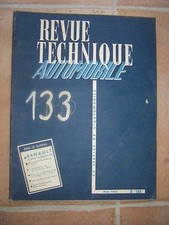 Revue technique automobile de mai 1960 N° 169 Renault Floride et Gordini 1960