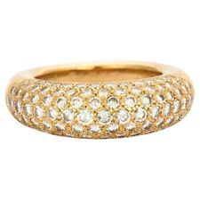 CHAUMET - Anneau en or jaune et diamants