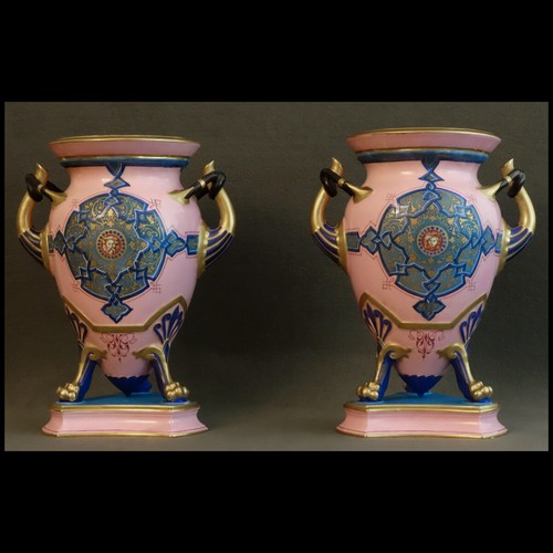 Paire grands vases - de,