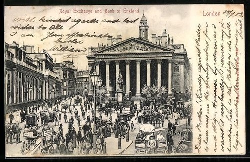 Carte postale londres - postale, londres,