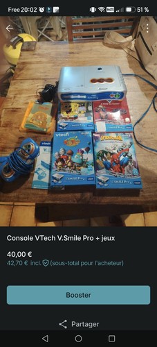Vtech smile pro console - pro,