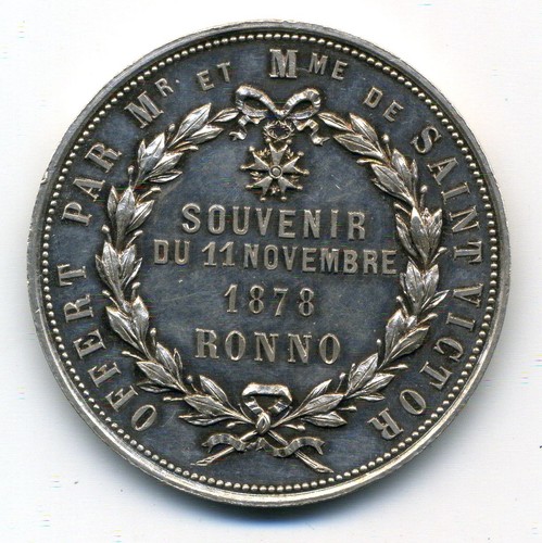 Rare médaille argent - rare, "