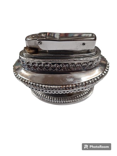 Briquet table argenté - briquet,