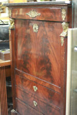 Secrétaire d'époque Empire en placage d’acajou 