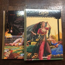DJINN - DUFAUX MIRALLES - LOT INTEGRALES 1 E 2 EN EDITION ORIGINALE