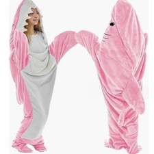 Pyjama Requin Rose Sac