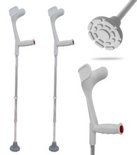 - Béquilles Médicales Adultes x2 Unités Canne Anglaise Marche Orthopédique Ré...