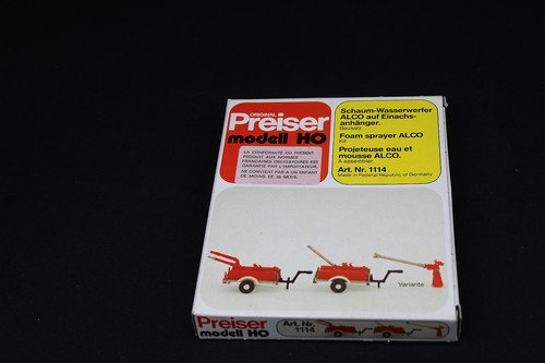 W647 preiser train maquette - w647,