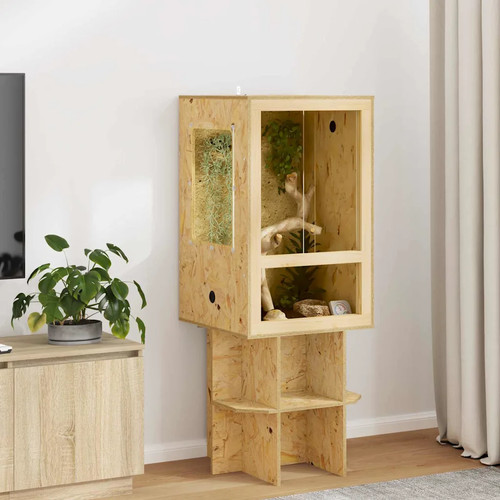 Terrarium marron osb - terrarium,