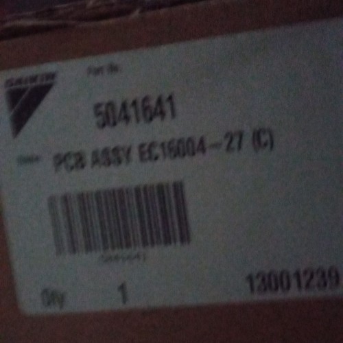 Pcb assy ec16004 daikin - assy, 27