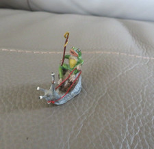 bronze de vienne grenouille sur son escargot