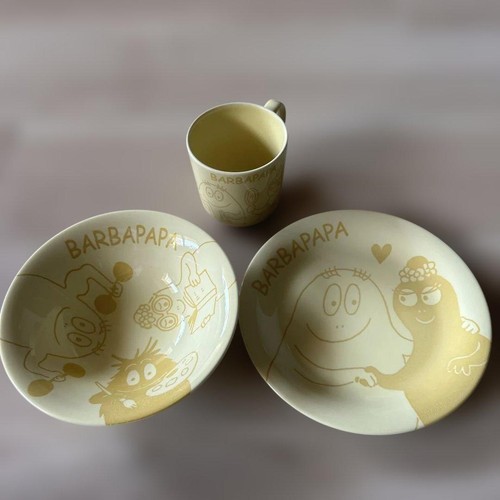 Barbapapa dinnerware set - dinnerware,