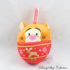 Peluche boule de Noël Tigrou DISNEY Nicotoy renne ornement suspension 10 cm (VI)