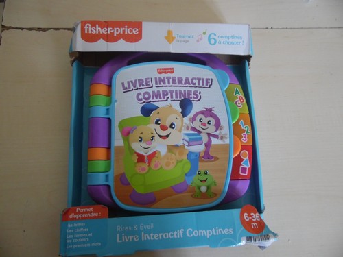 Fisher price livre interactif - livre,