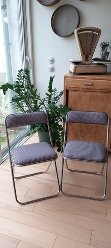 Chaise pliante vintage - vintage, style