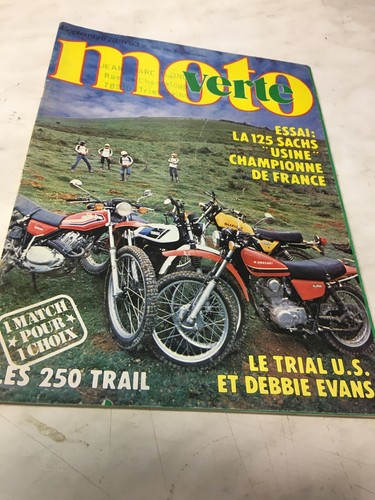 Moto verte 1978 sachs 125 - 1978,