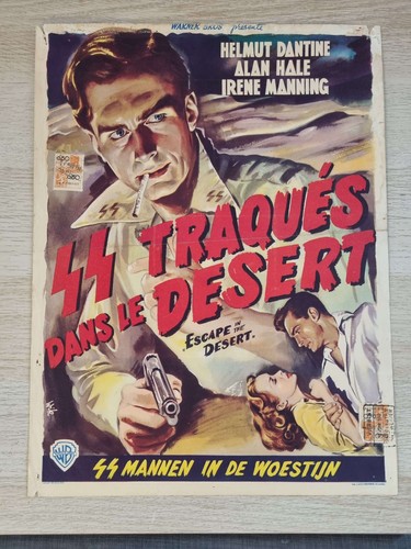 Affiche ancienne cinéma belge