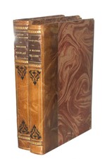 LOT 2 reliures art déco : Rétif de la bretonne Maupassant 1899