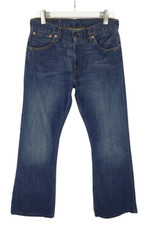 Levi's 516 Hommes Jeans W32 L31 Droit Ajusté Braguette Zip Taille Moyenne Délavé