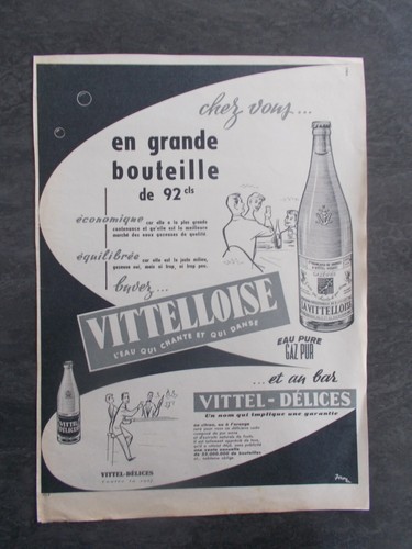 Publicite presse 1955 - publicite,
