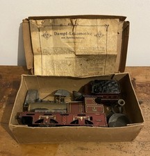 Locomotive Bing vapeur vive Midland Railway 0-2-0 et tendeur M.R (1915)